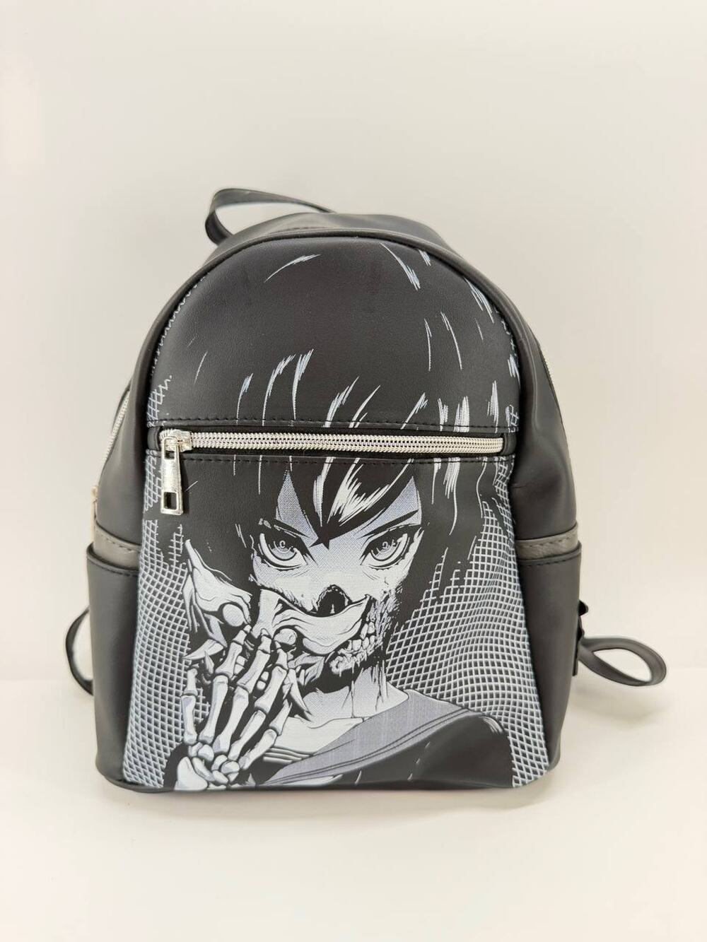 Zombie Makeout Club Skull Girl Black Mini Backpack Gothic Anime Punk